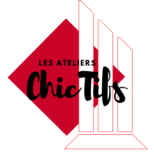Atelier Chictif logo + texte simple